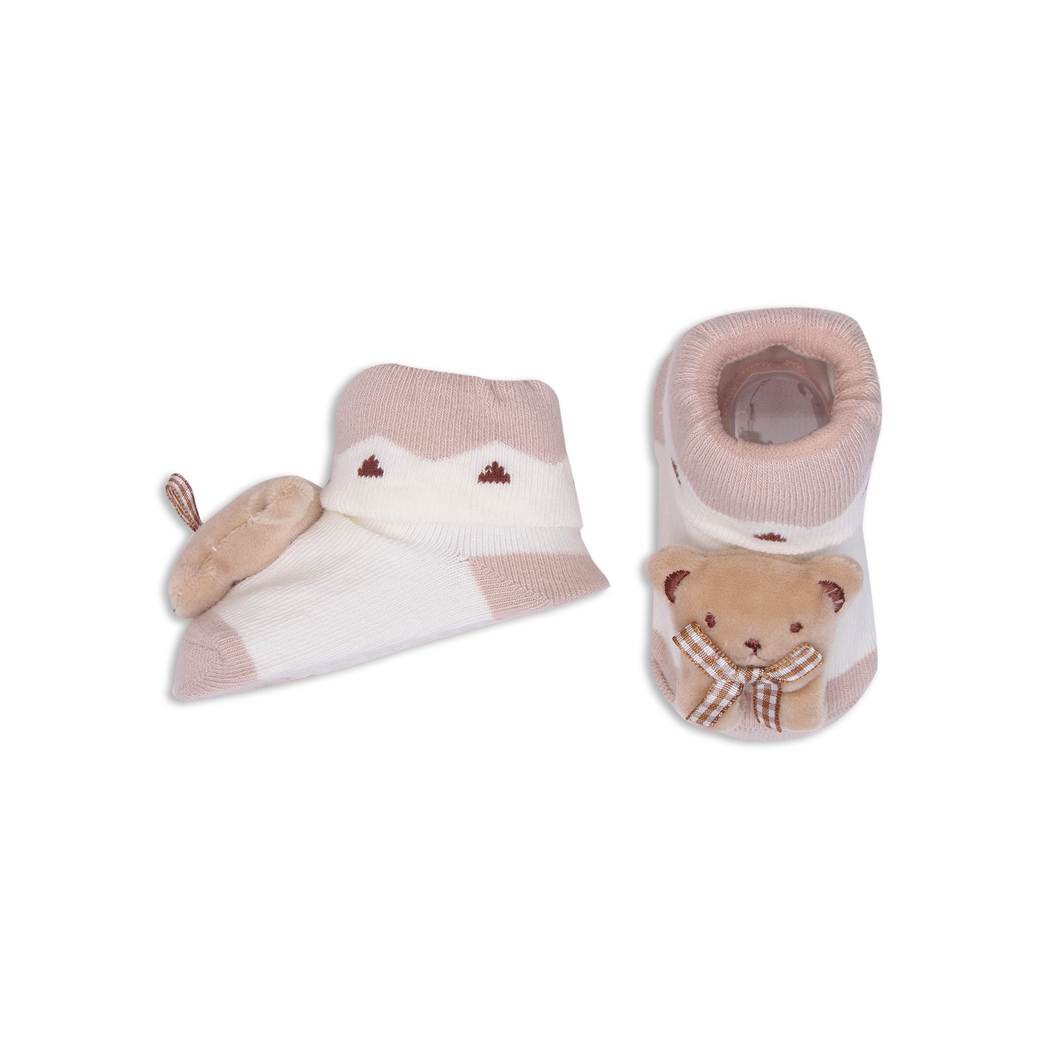 Baby Socks - Brown Teddy |